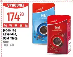 Globus Jeden Tag Káva Mild, Gold mletá nabídka