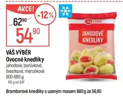 Globus VÁŠ VÝBĚR Ovocné knedlíky nabídka
