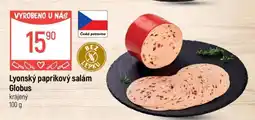 Globus Lyonský paprikový salám Globus nabídka
