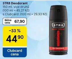 Tesco Str8 deodorant nabídka