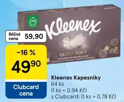 Tesco Kleenex Kapesníky nabídka