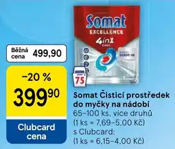 Tesco Somat čisticí prostředek nabídka