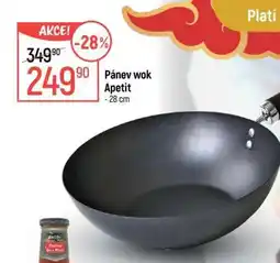 Globus Pánev wok Apetit nabídka