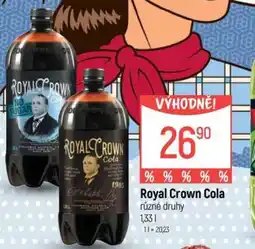 Globus Royal Crown Cola nabídka