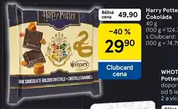Tesco Witor's harry potter čokoláda nabídka