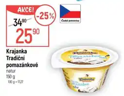 Globus Krajanka tradiční pomazánkové natur nabídka