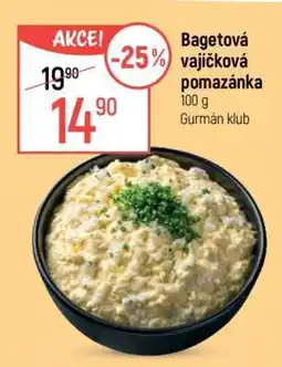 Globus Bagetová vajíčková pomazánka nabídka
