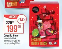 Globus Organic Shop vánoční balíček nabídka
