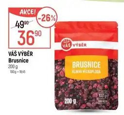Globus VÁŠ VÝBĚR Brusnice nabídka