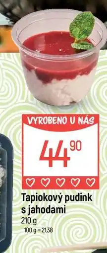 Globus Tapiokový pudink s jahodami nabídka