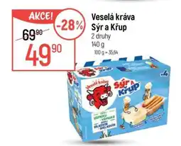 Globus Veselá kráva Sýr a Křup nabídka