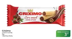Tamda Foods Criximo plněné trubičky nabídka