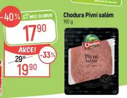 Globus Chodura Pivní salám 100 g nabídka