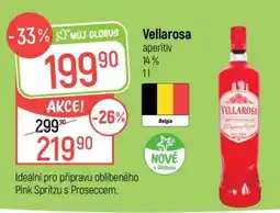 Globus Vellarosa aperitiv nabídka