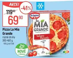 Globus PIZZA LA MIA GRANDE nabídka
