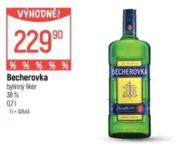 Globus Becherovka nabídka