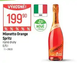 Globus MIONETTO ORANGE SPRITZ nabídka