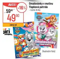 Globus Omalovánky v motivu Tlapková patrola nabídka