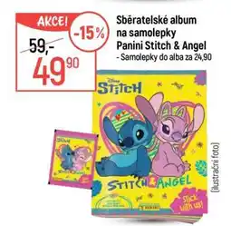 Globus Sběratelské album na samolepky Panini Stitch & Angel nabídka