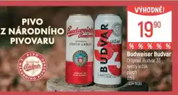 Globus Budweiser Budvar nabídka