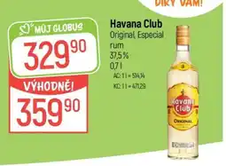Globus Havana Club nabídka