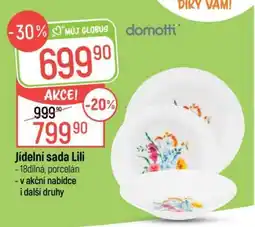 Globus Jídelní sada Lili nabídka