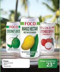 Tamda Foods Foco nápoj s příchutí nabídka