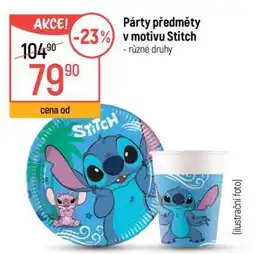 Globus Párty předměty v motivu Stitch nabídka