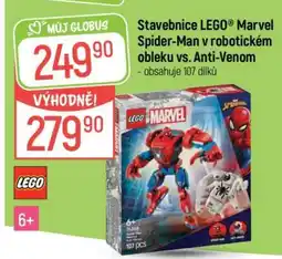 Globus Stavebnice LEGO Marvel Spider-Man v robotickém obleku vs. Anti-Venom nabídka