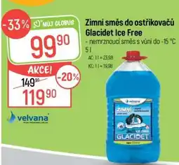 Globus Zimní směs do ostřikovačů Glacidet Ice Free nabídka