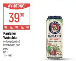 Globus Paulaner Weissbier nabídka