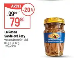 Globus La Rossa Sardelové řezy ve slunečnicovém oleji nabídka