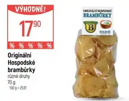 Globus Originální hospodské brambůrky nabídka