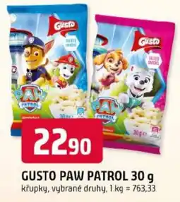 Trefa Gusto paw patrol nabídka