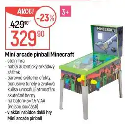 Globus Mini arcade pinball Minecraft nabídka
