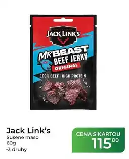 Tamda Foods Jack Link's Mrbeast beef jerky original nabídka