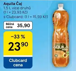 Tesco Aquila Čaj nabídka