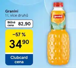 Tesco Granini nabídka