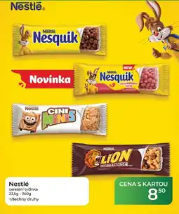 Tamda Foods Nestlé cereální tyčinka nabídka
