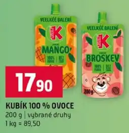 Terno Kubík 100 % ovoce nabídka