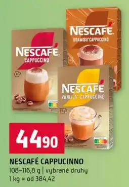 Terno Nescafe cappuccino nabídka
