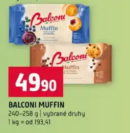Terno Balconi muffin nabídka