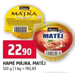 Terno Hamé májka, matěj nabídka