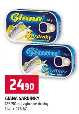 Terno Giana sardinky nabídka