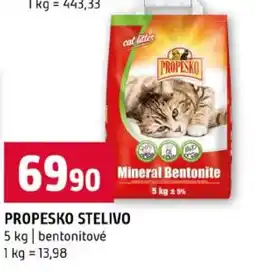 Terno Propesko stelivo nabídka