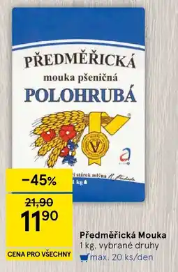 Tesco Předměřická mouka pšeničná polohrubá nabídka
