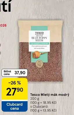 Tesco Tesco Mletý mák modrý nabídka