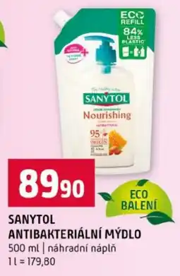 Terno Sanytol antibakteriální mýdlo nabídka