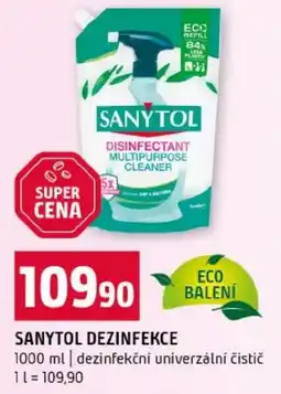 Terno Sanytol dezinfekce nabídka