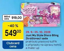 Tesco Just My Style Disco Bling Zkrášlovací sada nabídka
